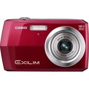 Casio Exilim EX-Z16 12 MP Digital Camera with 3x Zoom and 2.7-Inch LCD (Red)