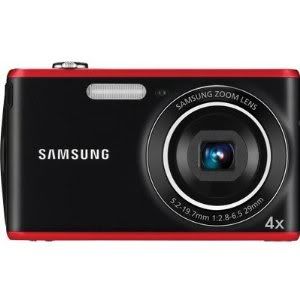 Samsung PL90 - Digital camera - compact - 12.2 Mpix - optical zoom: 4 x - supported memory