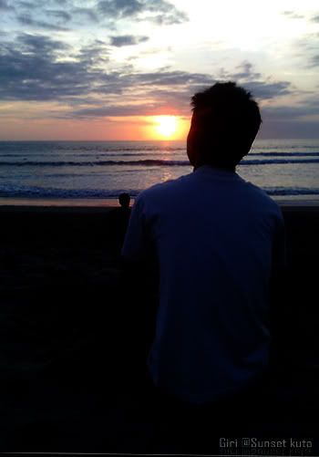 sunset kuta