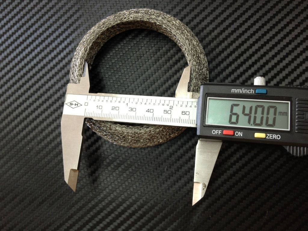 HONDA GSR INTEGRA CIVIC 2.5" DONUT GASKET &COLLECTOR FLANGE COMBO