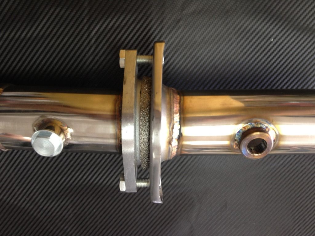 HONDA GSR INTEGRA CIVIC 2.5" DONUT GASKET &COLLECTOR FLANGE COMBO