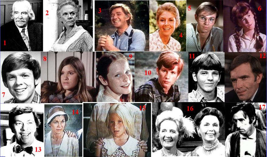 The Waltons Characters (Pictures) Quiz By Ringolovesdrums