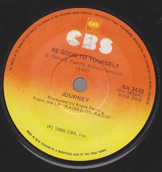 Journey - Be Good To Yourself/only The Young