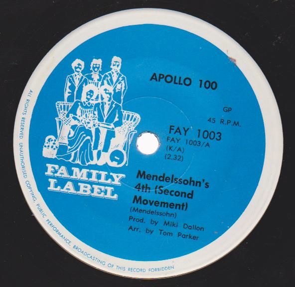 Apollo 100 - Mendelssohn's 4th/air For The G String