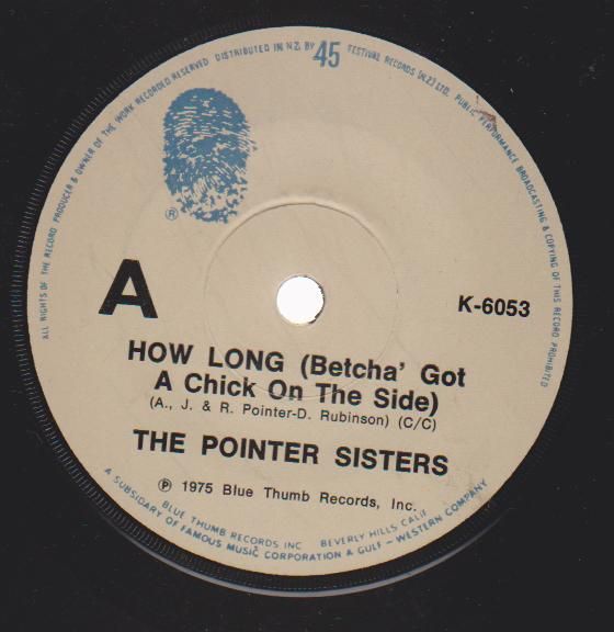 Pointer Sisters - How Long/easy Days