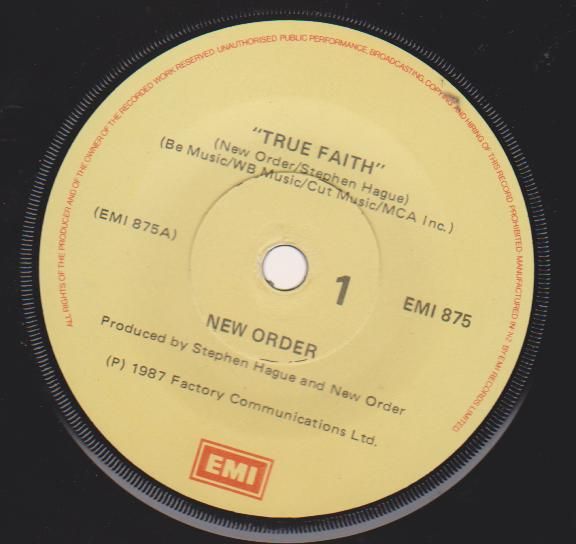 New Order - True Faith/1963