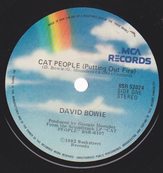 Bowie, david - Cat People/paul's Theme
