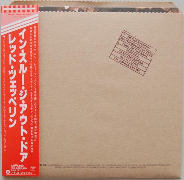 Led Zeppelin - In Through The Out Door Single
