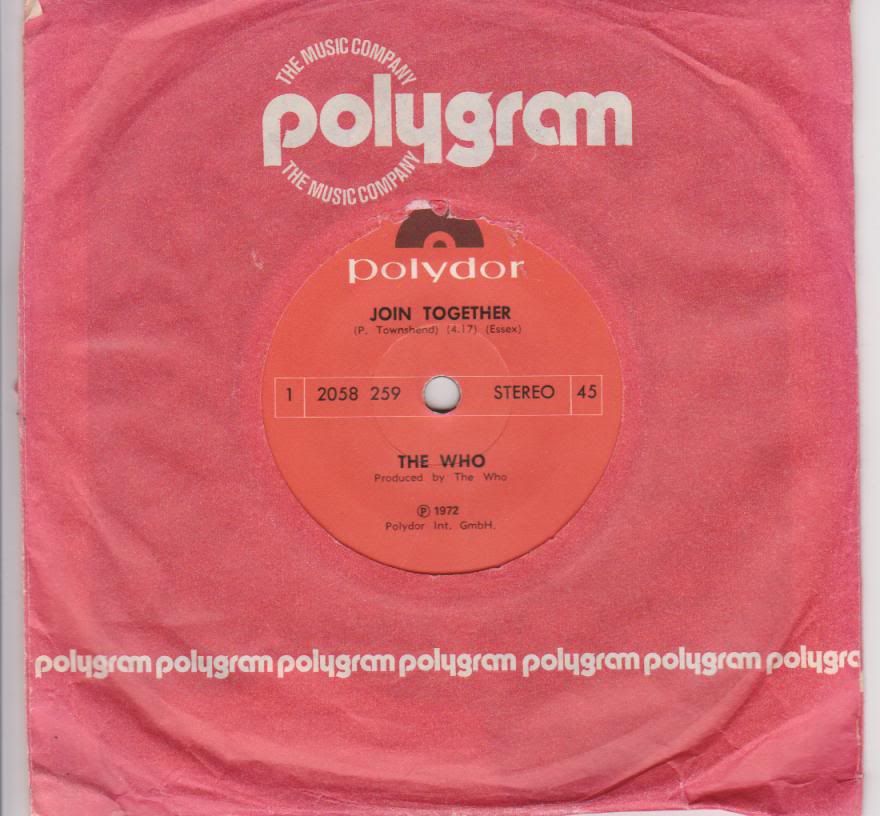 Join Together/baby Don't You Do It - Who