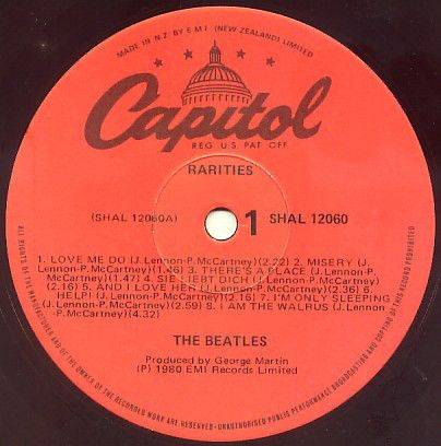Beatles - Rarities Single