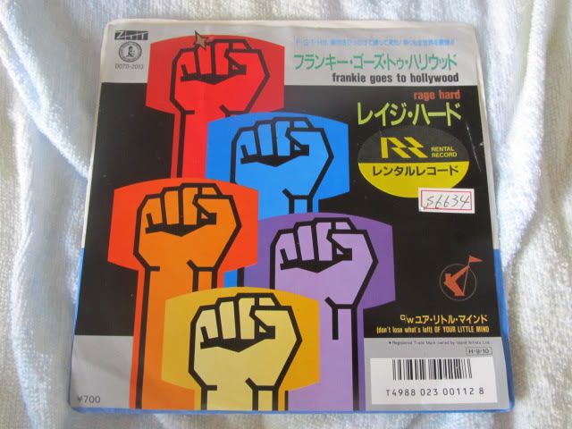 Frankie Goes To Hollywood - Rage Hard/don't Lose What's Left Of Your Little Mind