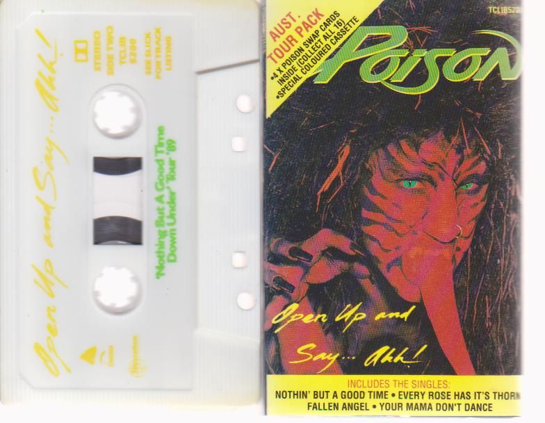 Poison - Open Up And Say Ahh!-tour Pack