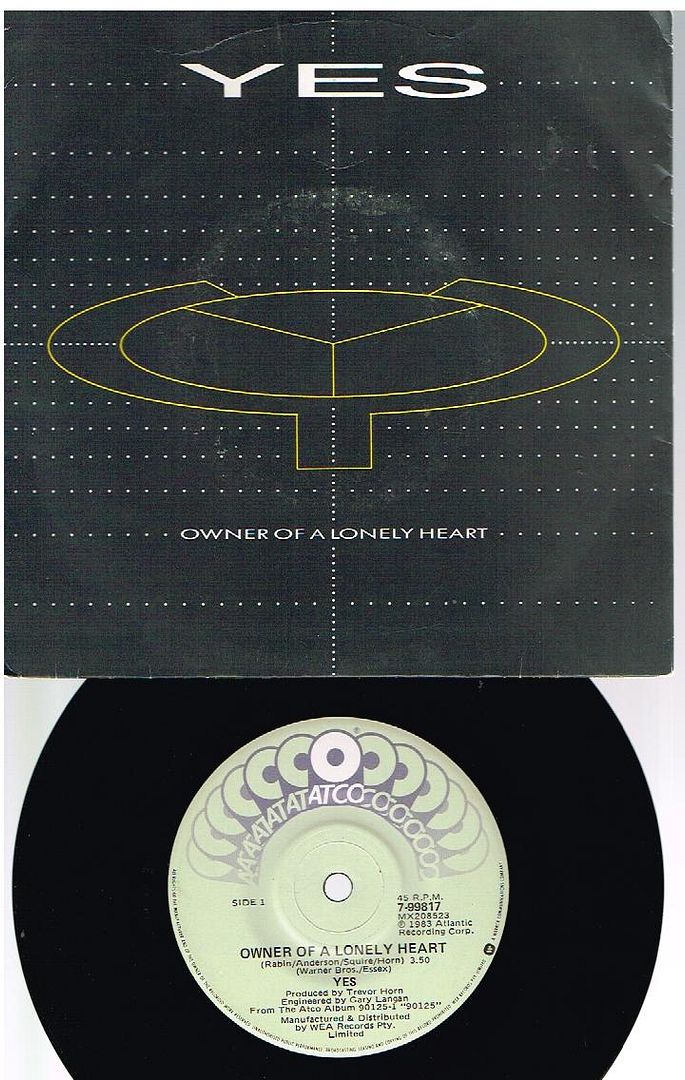Owner Of A Lonely Heart/our Song - Yes