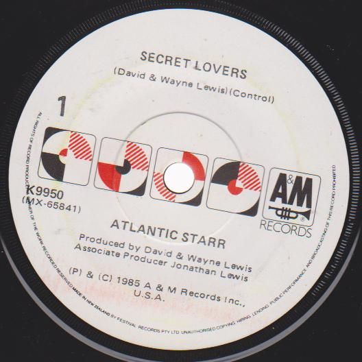 Atlantic Starr - Secret Lovers/thank You