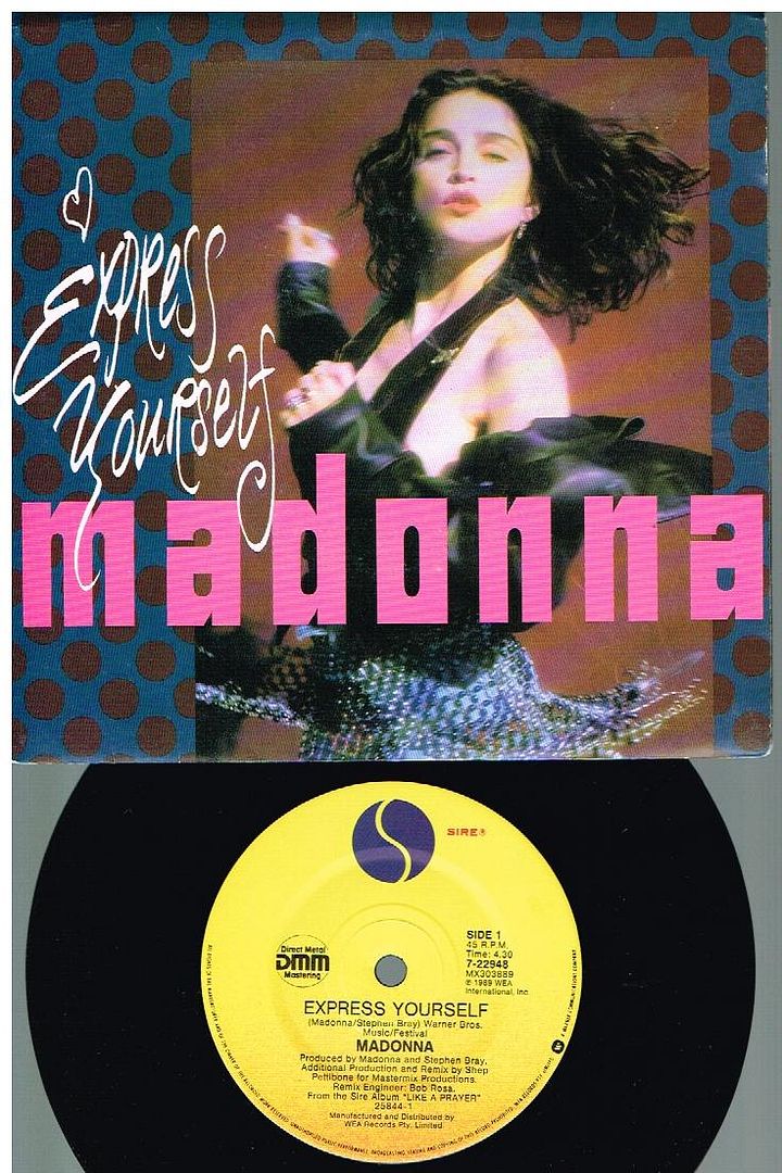 Express Yourself/the Look Of Love - Madonna