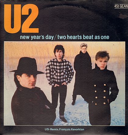 U2 - New Year's Day/two Hearts Beat As One
