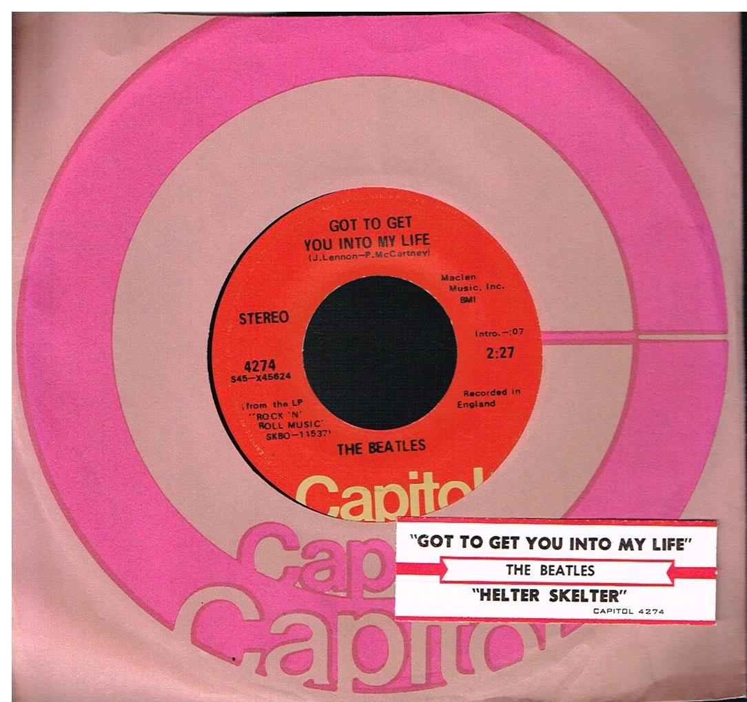 Beatles - Got To Get You Into My Life/helter Skelter