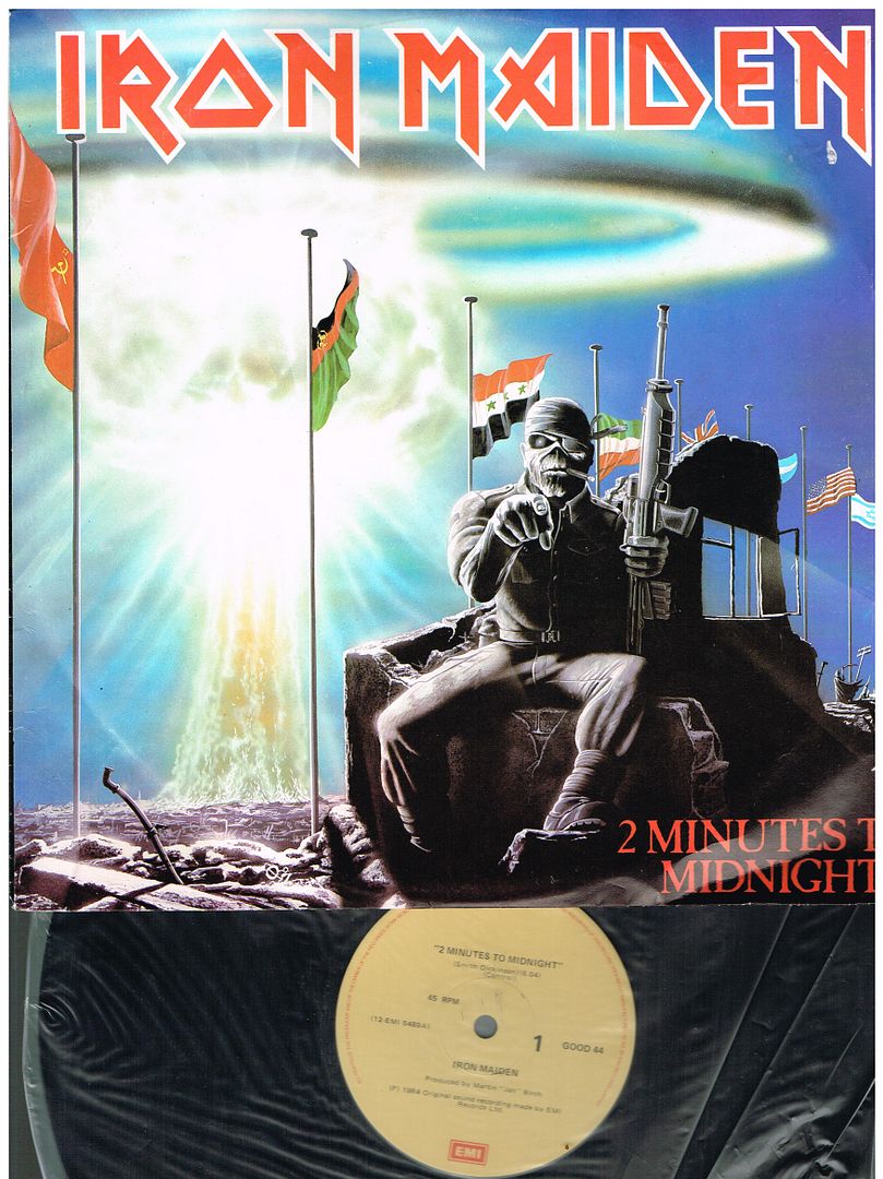 Iron Maiden - 2 Minutes To Midnight/rainbow's Gold/mission From 'arry