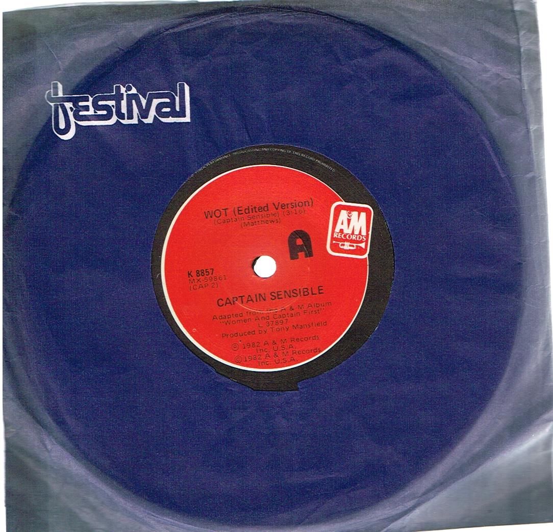 Wot/strawberry Dross - Captain Sensible