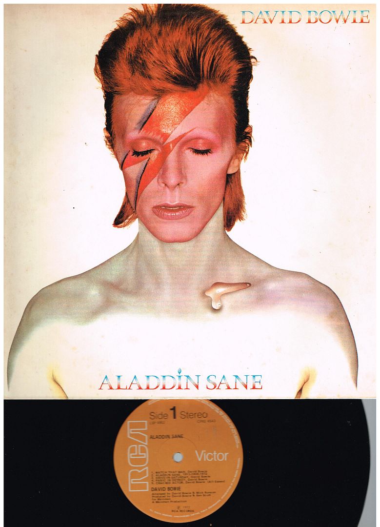 David Bowie Aladdin Sane Records, Vinyl And CDs - Hard To Find And Out ...