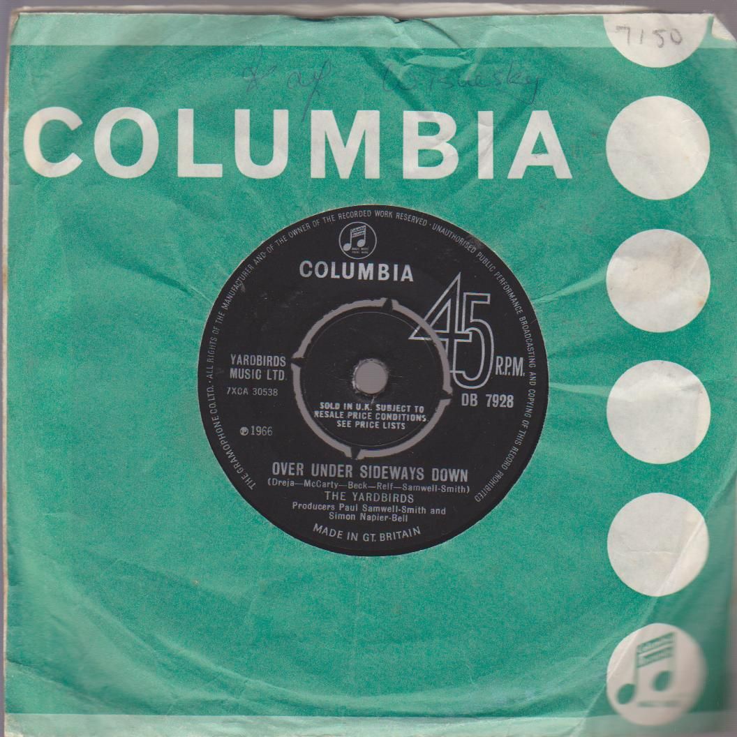 Over Under Sideways Down/jeff's Boogie - Yardbirds