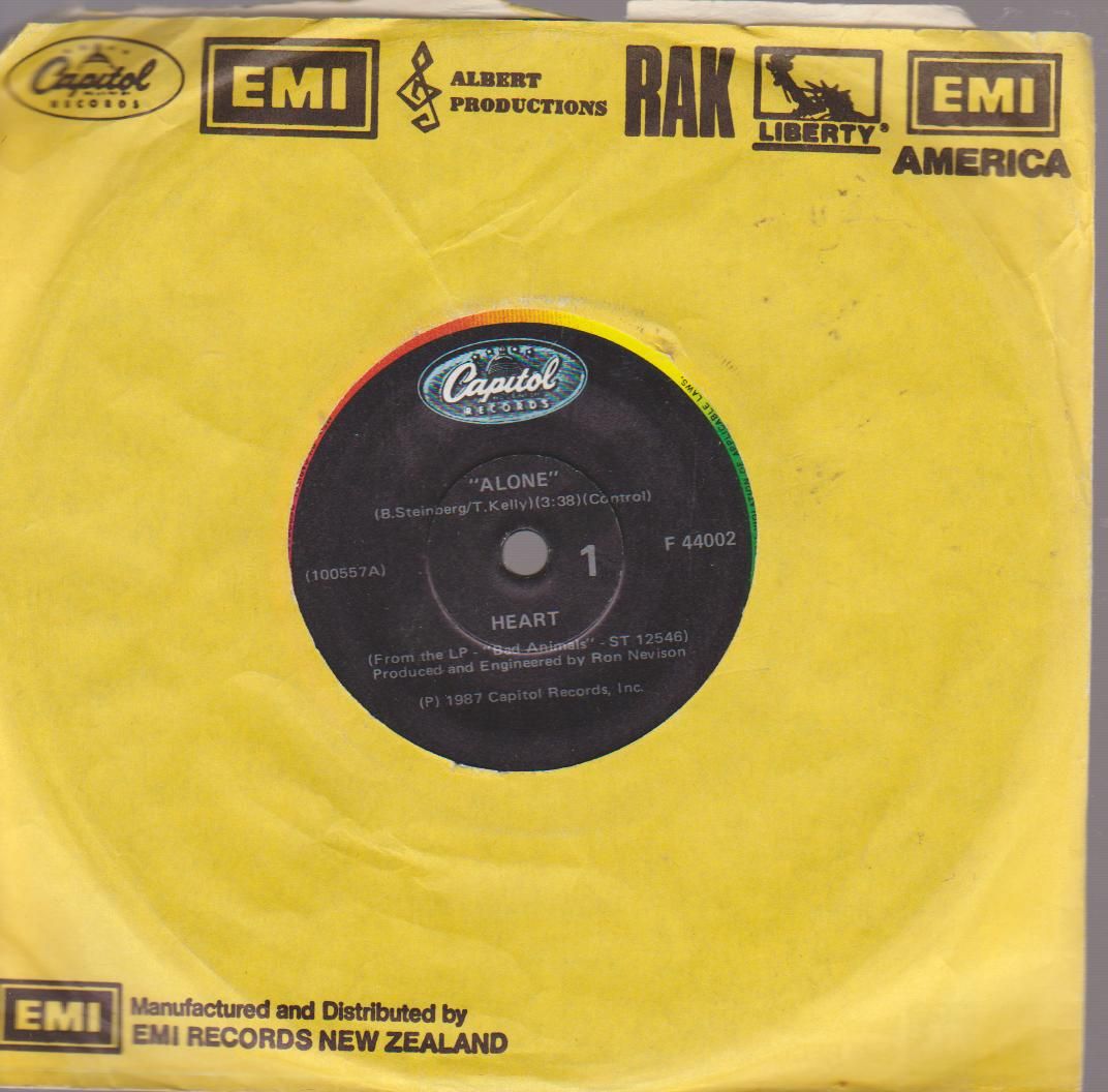 Heart - Alone/barracuda