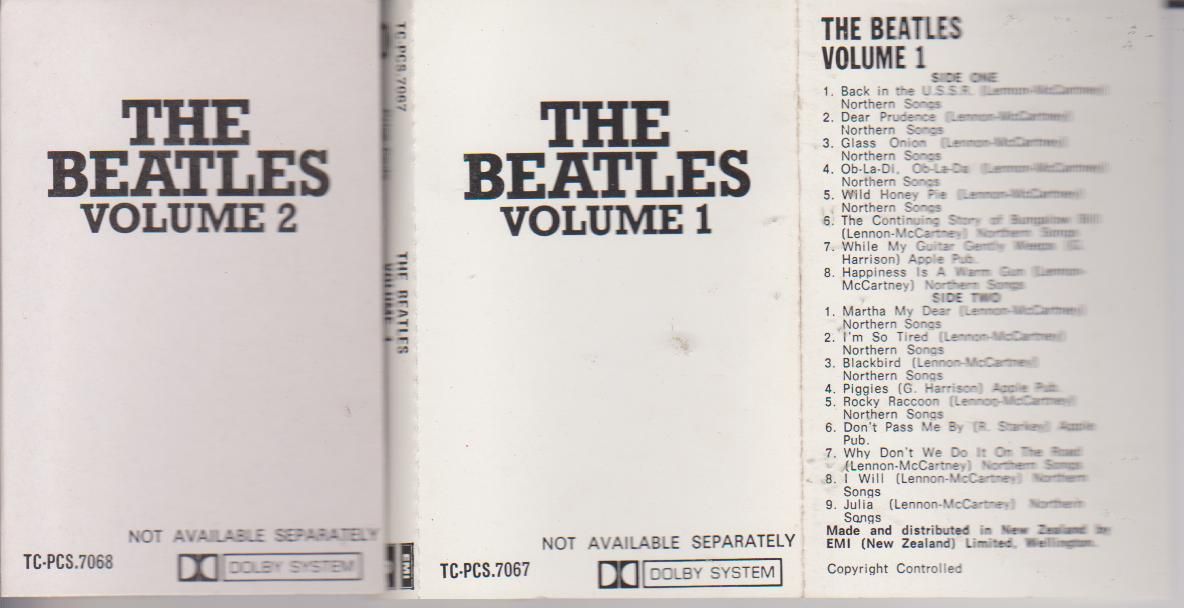 Beatles - The Beatles Volume 1 + Volume 2