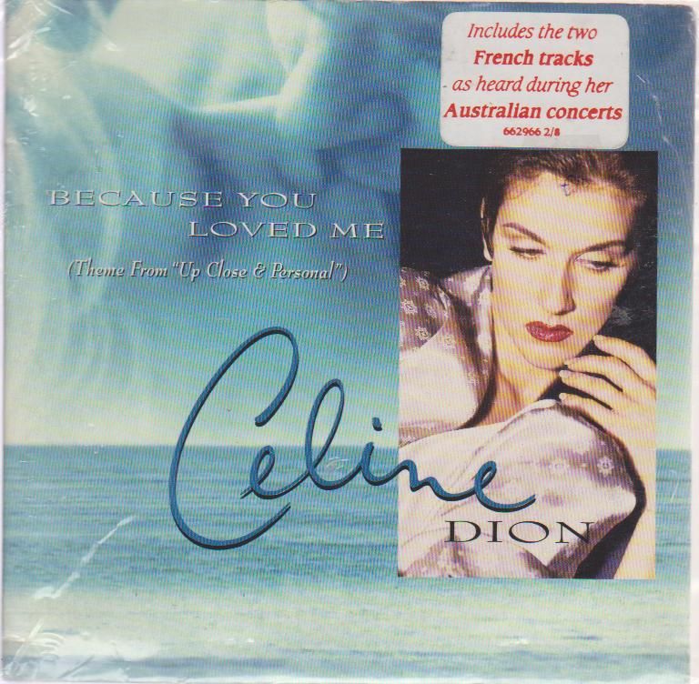 Dion, celine - Because You Loved Me-rare Australian 4 Track Cd