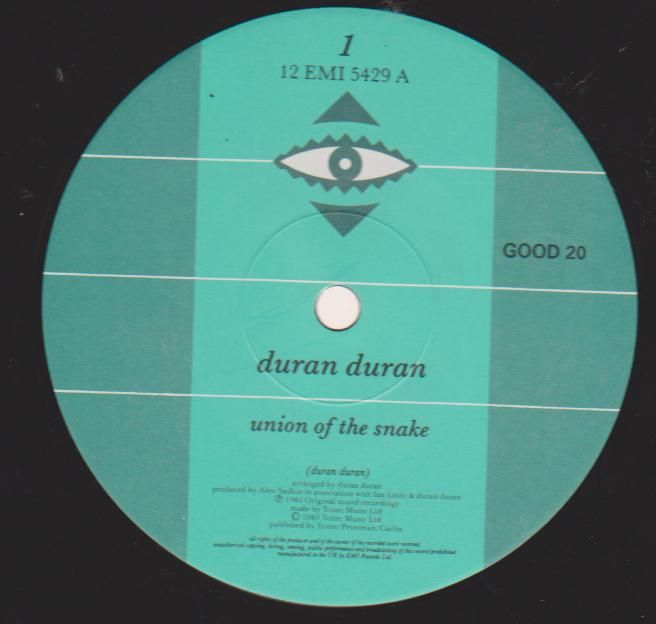 Duran Duran - Union Of The Snake/7" Vers./secret Oktober
