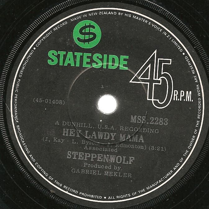 Steppenwolf - Hey Lawdy Mama/twisted
