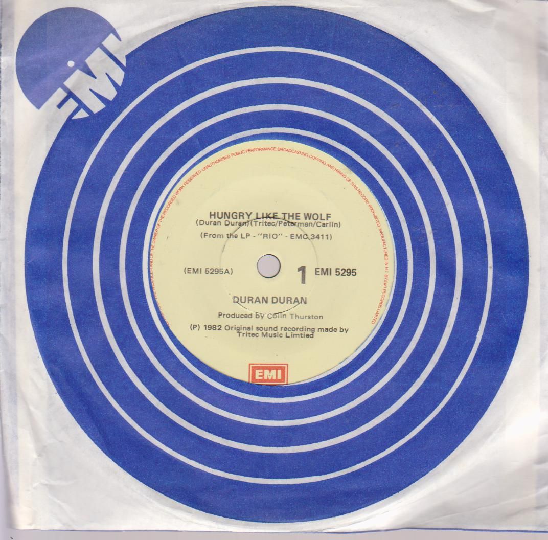 Duran Duran - Hungry Like The Wolf/careless Memories