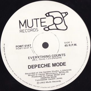 Depeche Mode - Everything Counts/work Hard