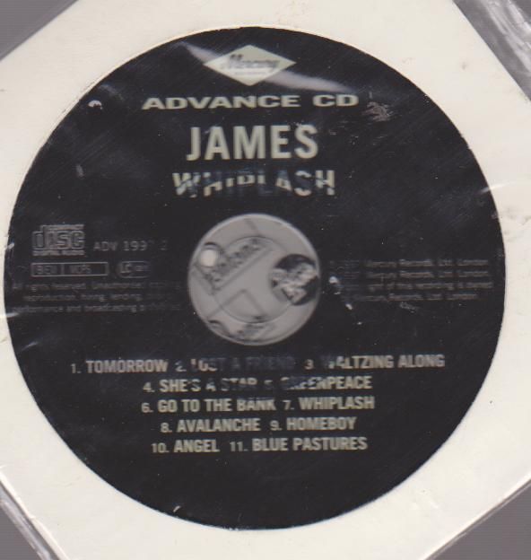 James - Whiplash-advance Cd