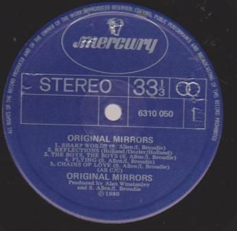 Original Mirrors - Original Mirrors EP