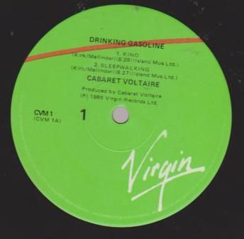 Cabaret Voltaire - Drinking Gasoline Ep