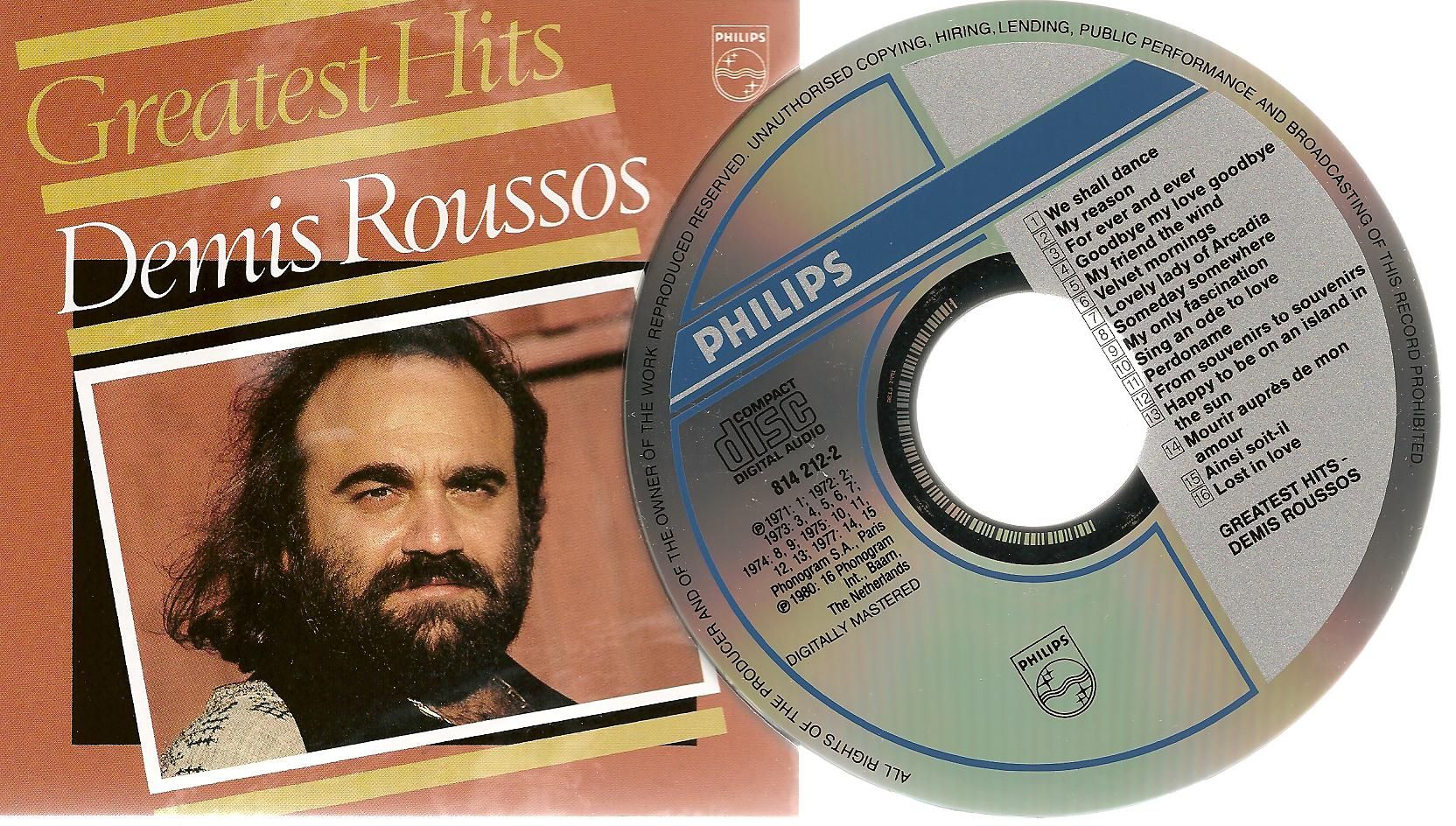 Roussos, demis - Greatest Hits Record