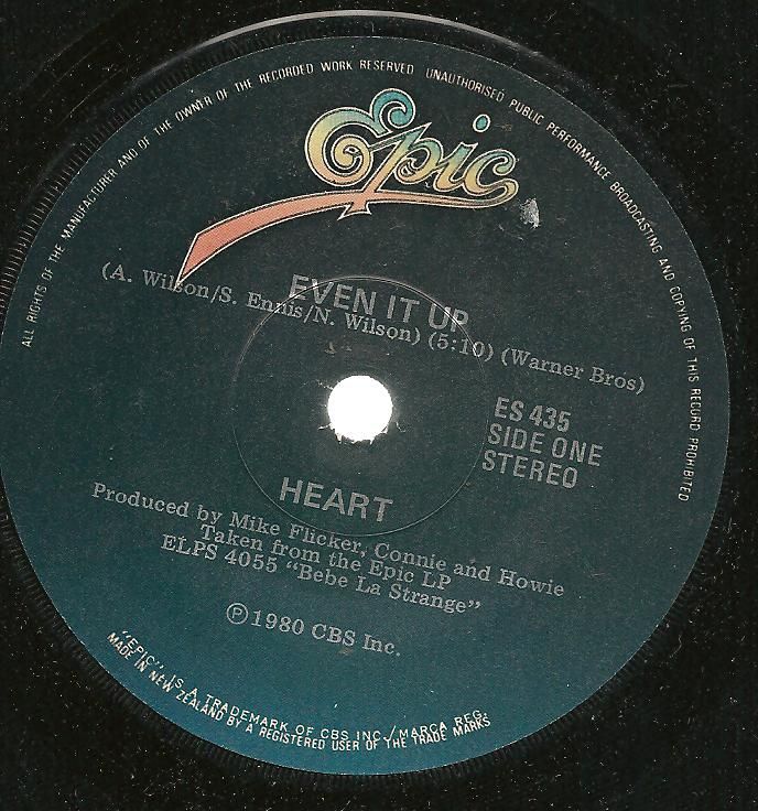 Heart - Even It Up/pilot