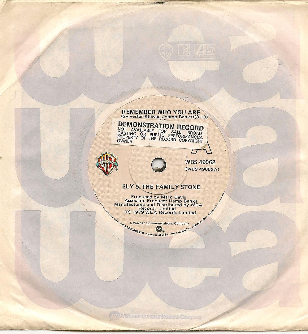 Sly & The Family Stone - Remember Who You Are/sheer Energy