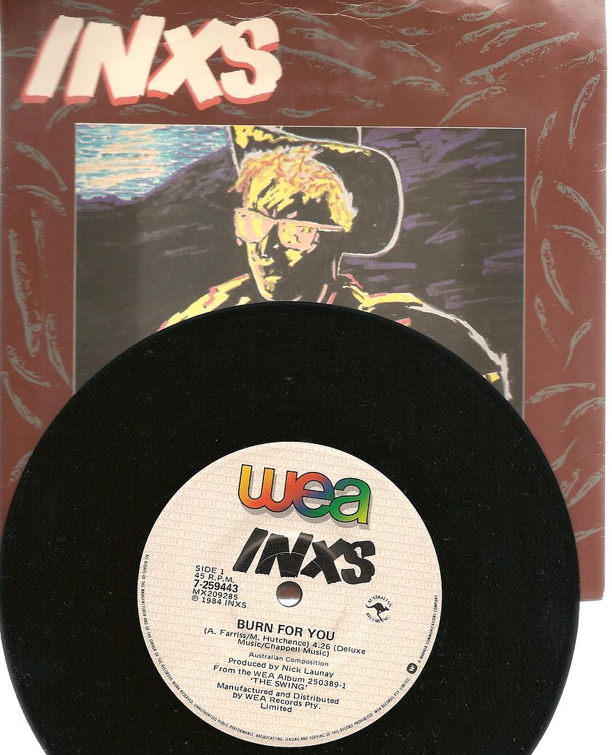 Inxs - Burn For You/johnson's Aeroplane