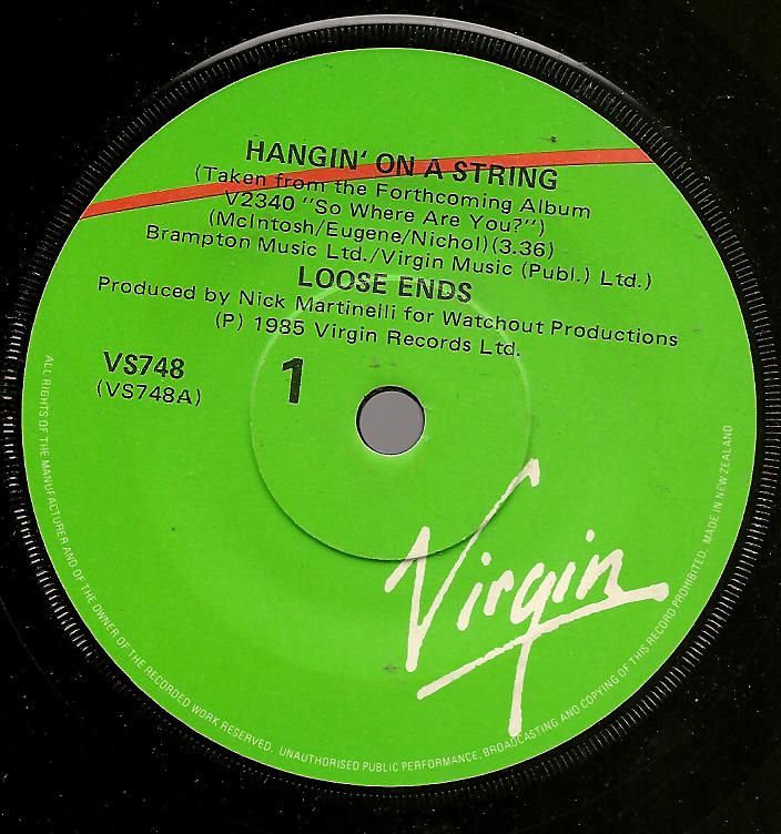 Loose Ends - Hangin' On A String/a Little Spice