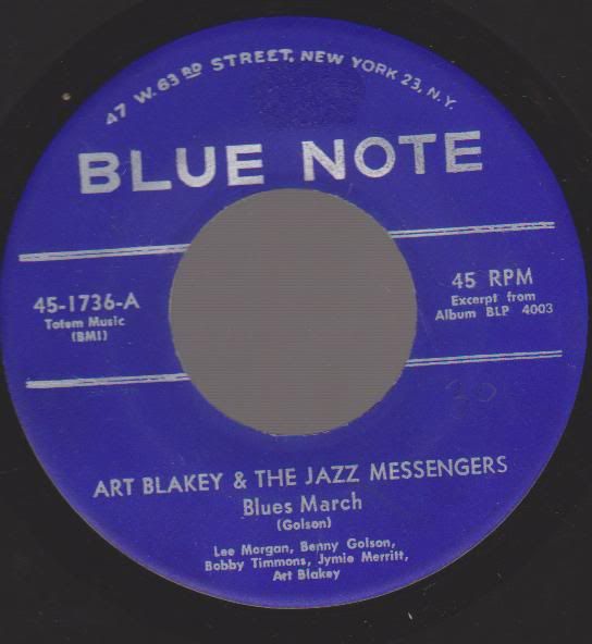 Art Blakey & The Jazz Messengers - Blues March/along Came Betty