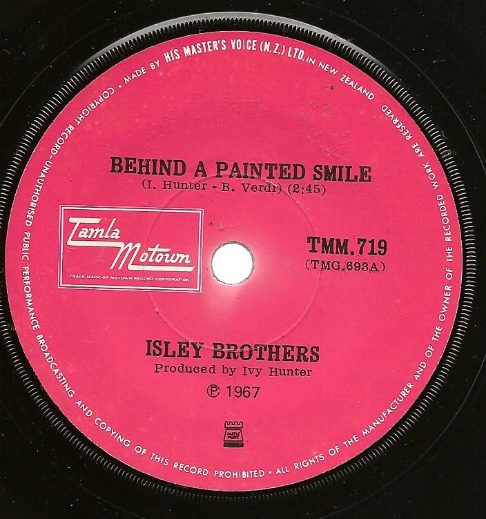 Isley Brothers - Behind A Painted Smile/one Too Many Heartaches