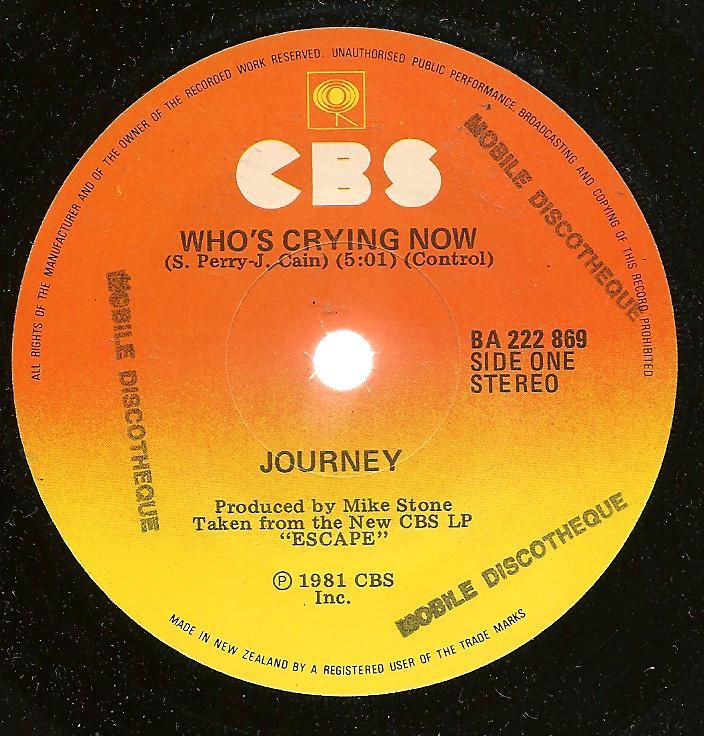 Journey - Who's Crying Now/mother,father