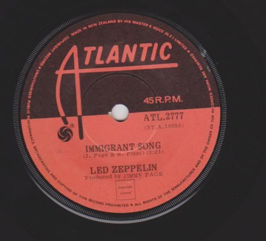 Led Zeppelin - Immigrant Song/hey,hey,what Can I Do