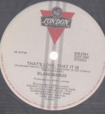 Blancmange - That's Love,that Is/vishnu