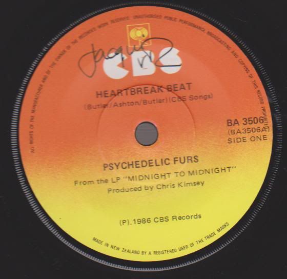 Psychedelic Furs - Heartbreak Beat/new Dream