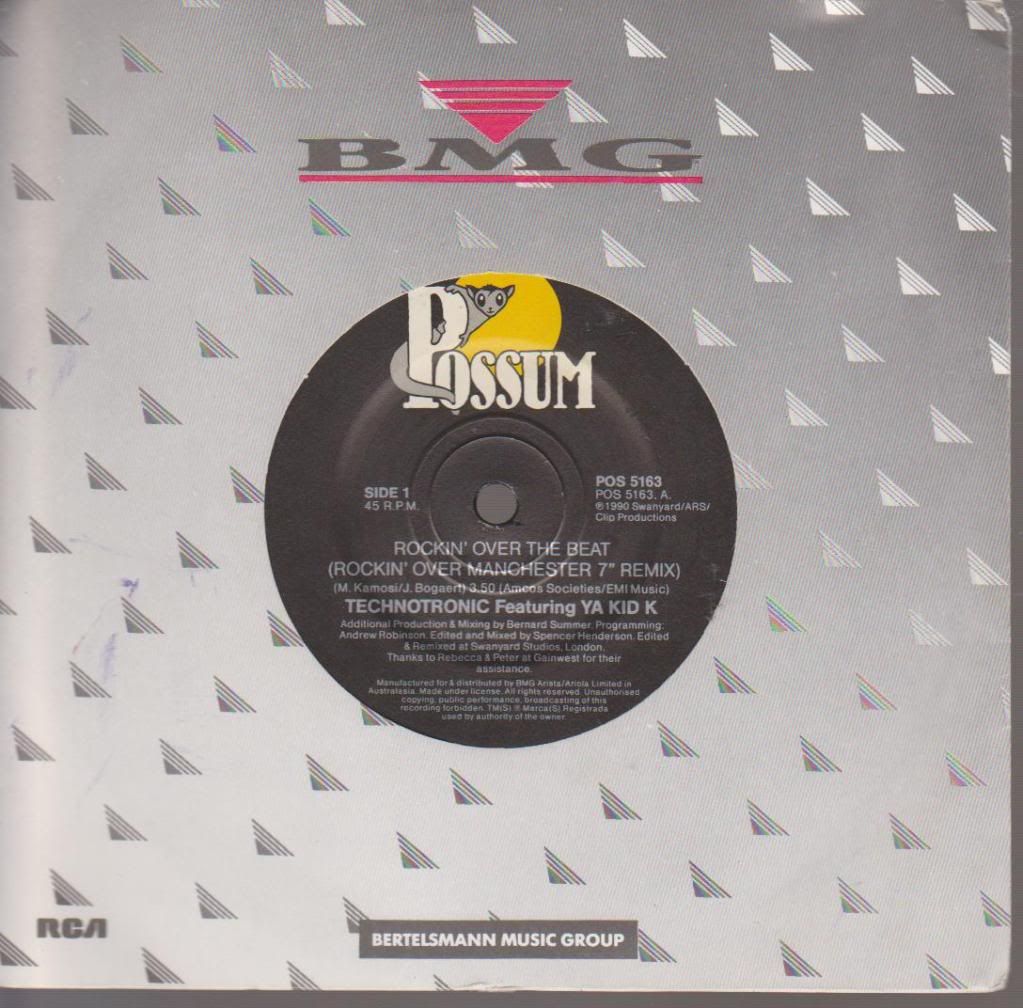Technotronic Feat.ya Kid K - Rockin' Over The Beat/raw