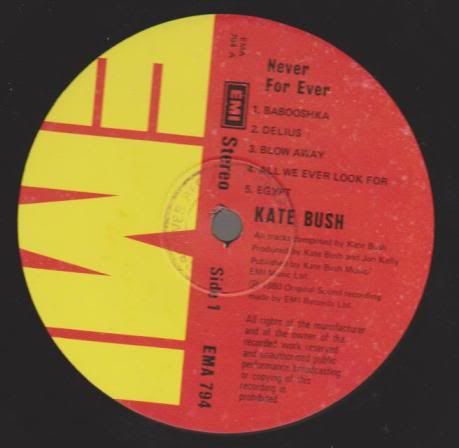 Never Forever - Bush, kate