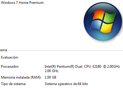 Instalar Windows 7 64bits sobre un sistema de 32bits