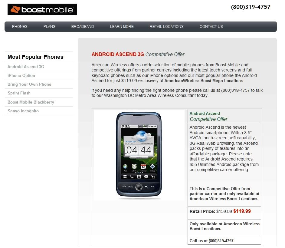 boost mobile android ascend. android-ascend-3g-oost.jpg